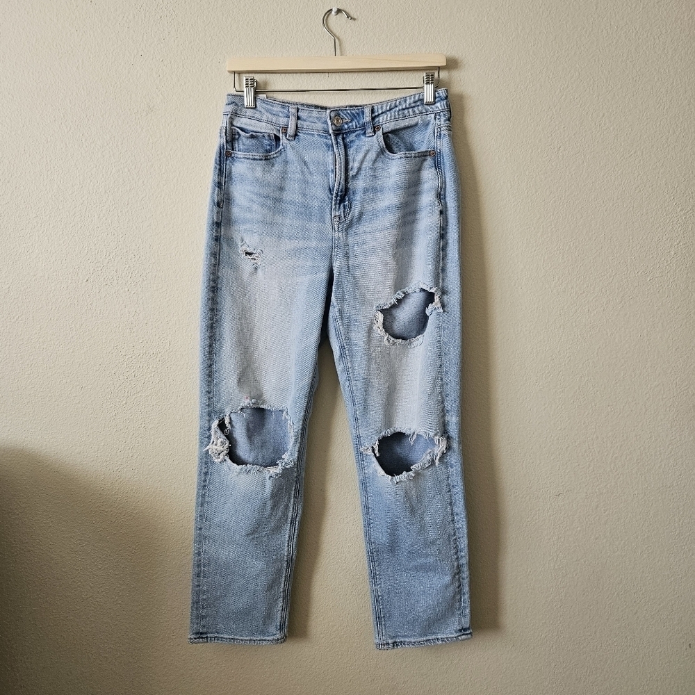 American Eagle AE Mom Straight Jeans 8R